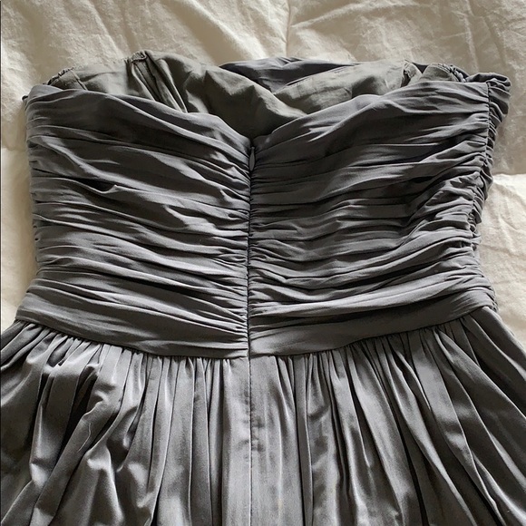 J.Crew Arabelle Bridesmaid Dress (Gray) - Picture 3 of 7